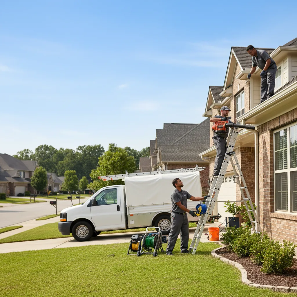 Home Gutter Service in Omaha, GA near me